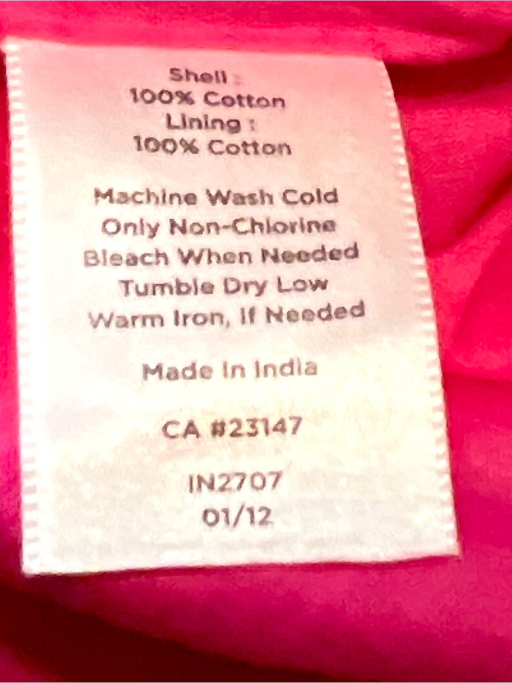 Talbots Pink Orange Green Floral Pintuck Sleeveless Top-Size 6 - Picture 7 of 7
